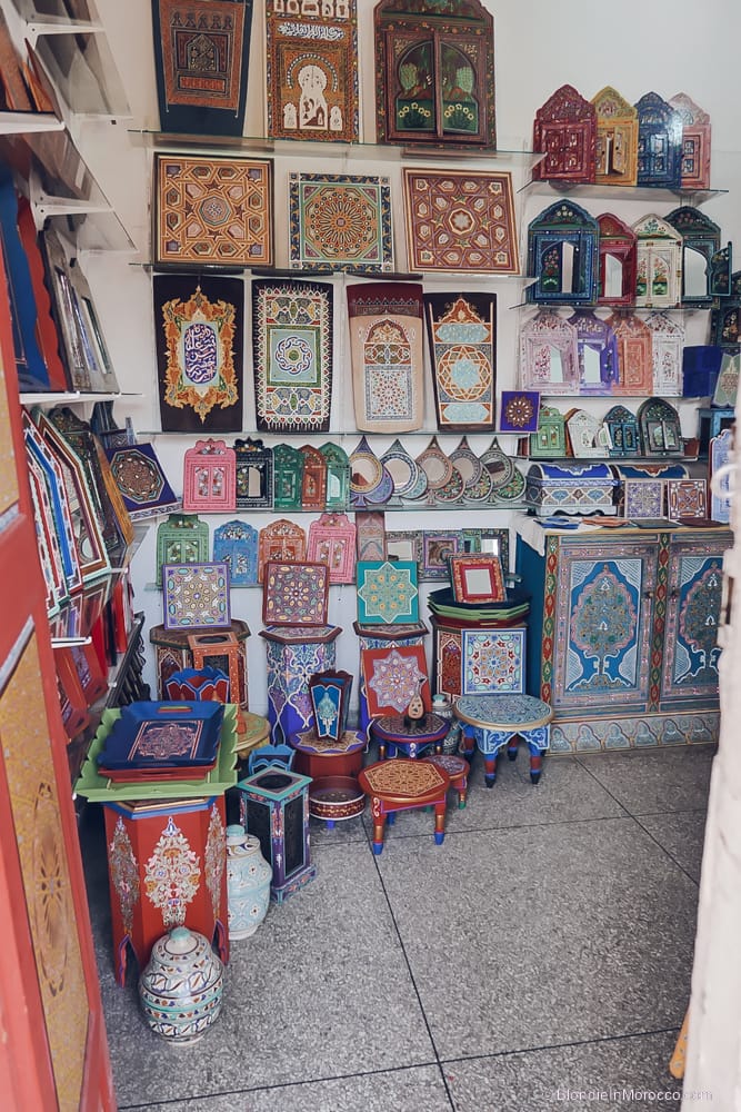 Ensemble Artisanal art morocco pantings