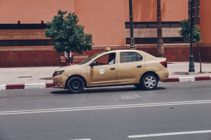taxi morocco car