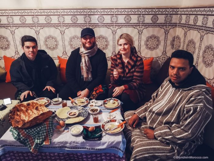 family, berbers, morocco, food