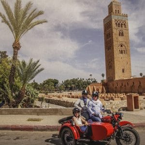 sidecars morocco vintage marrakech