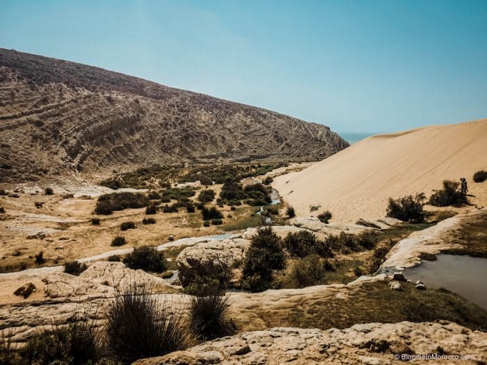 Sidi M'Barek waterfalls morocco nature mountains dunes