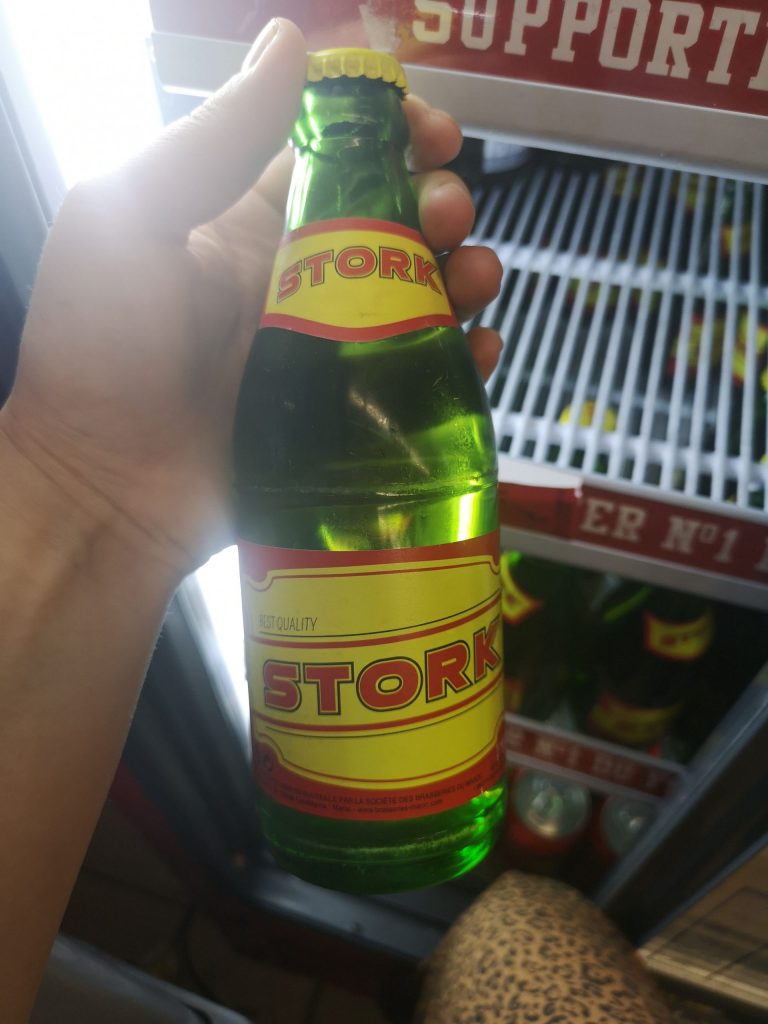 morocco beer alcohol stork bottle