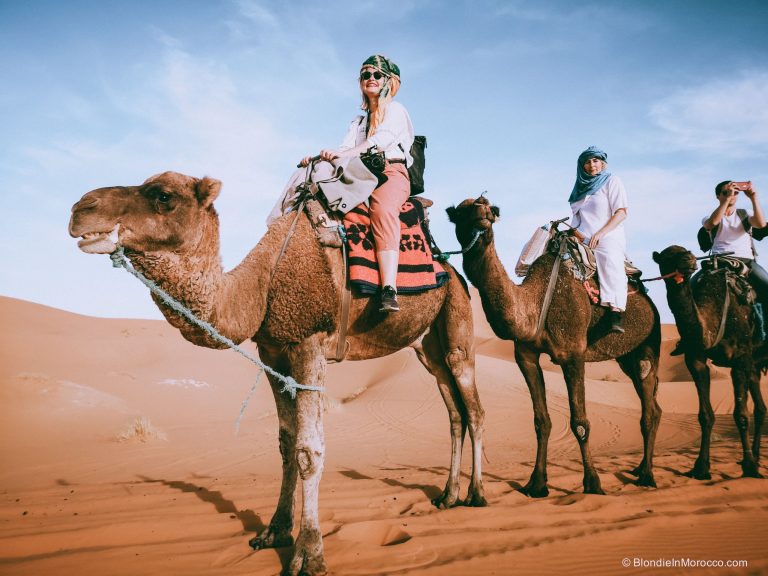 What to bring for the night in the Sahara desert of Morocco