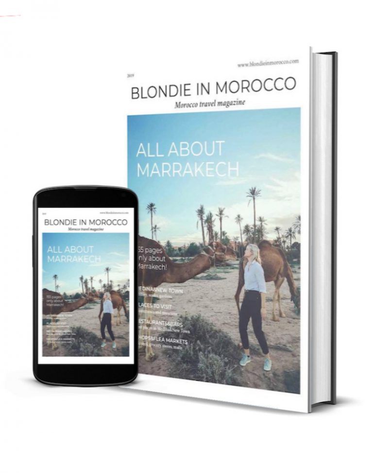 My 145 pages e-travel magazine about Marrakech