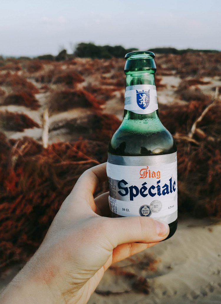 alcohol beer morocco speciale flag beach drink