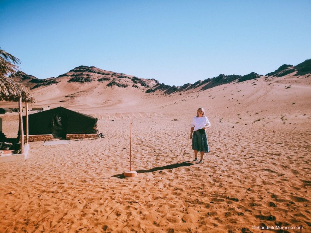 desert zagora morocco dunes