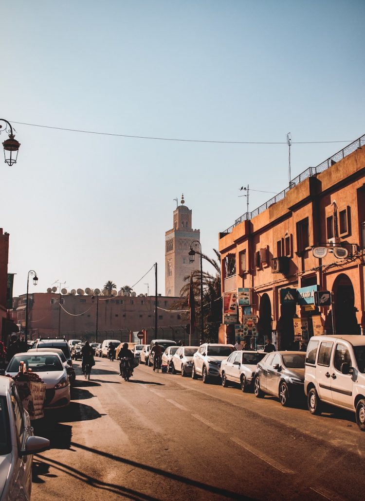 morocco car street