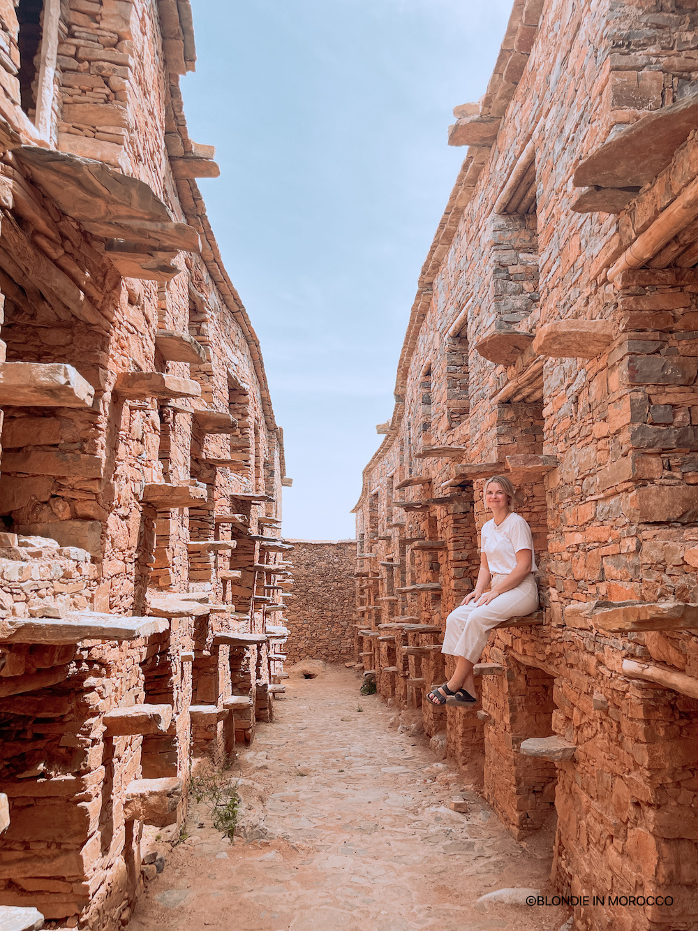 berber granaries morocco ancient building Imchguiguiln