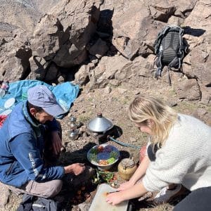 morocco imlil mountains high atlas trekking luch
