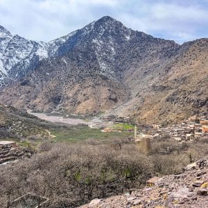 morocco village imlil mountains high atlas trekking