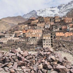 morocco village imlil mountains high atlas trekking