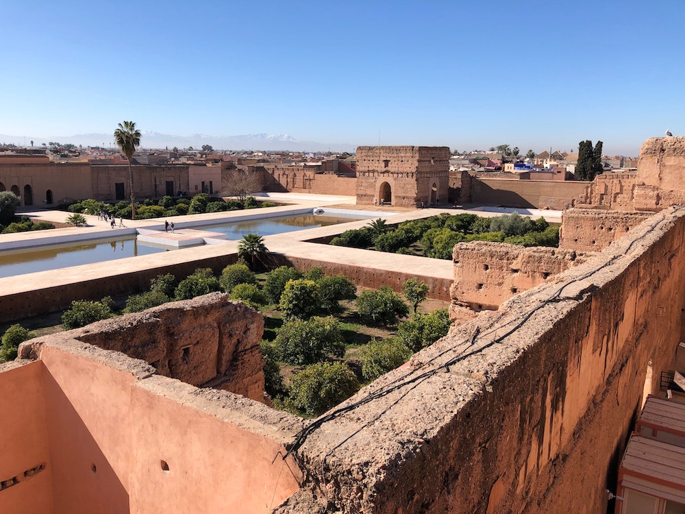 marrakech medina el badii palace